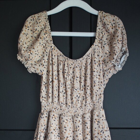 UKIDS | Floral Cap Sleeve Dress - Picture 3 of 4